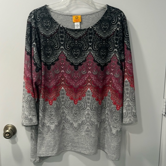 Ruby Rd. Tops - Ruby Rd Woman Cozy Vibes Long sleeve top, 2X, NWT